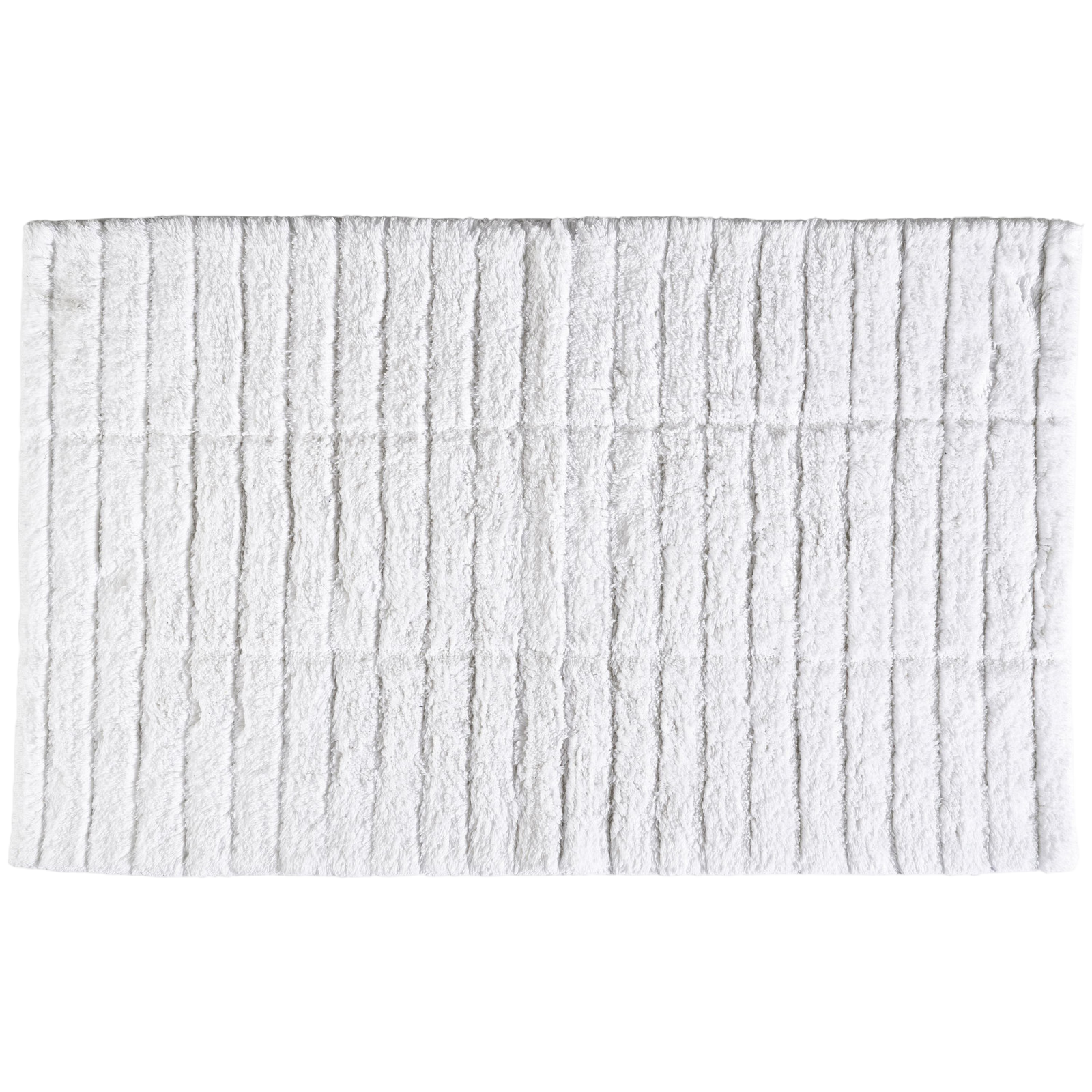 Bath rug Tiles White