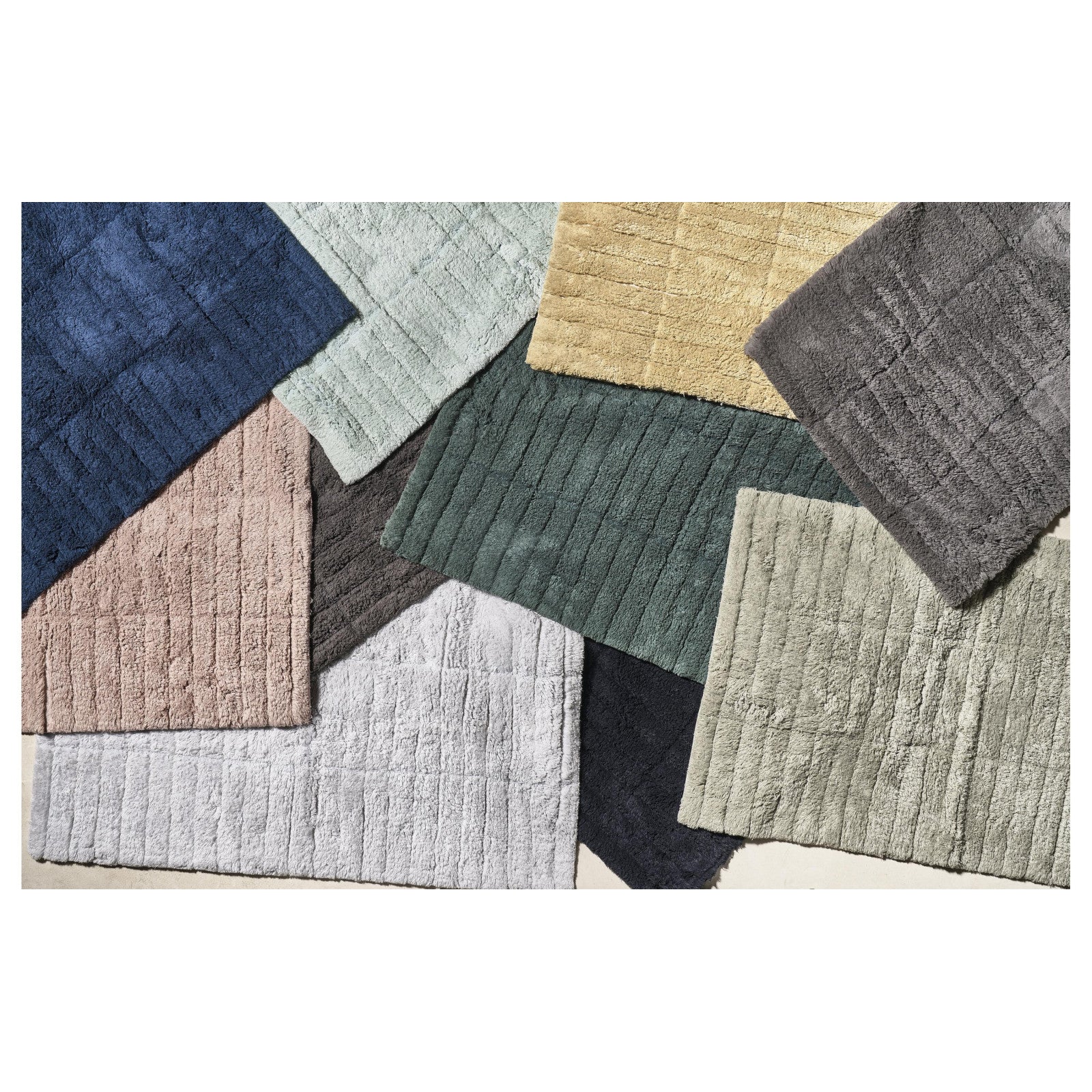 Badteppich Tiles Gull Grey