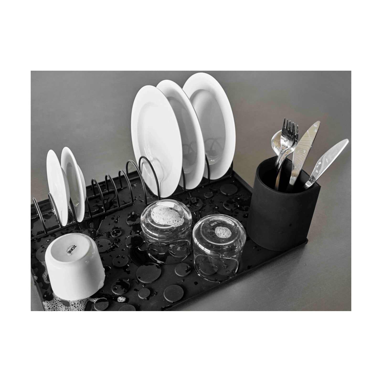 égouttoir Diish, noir