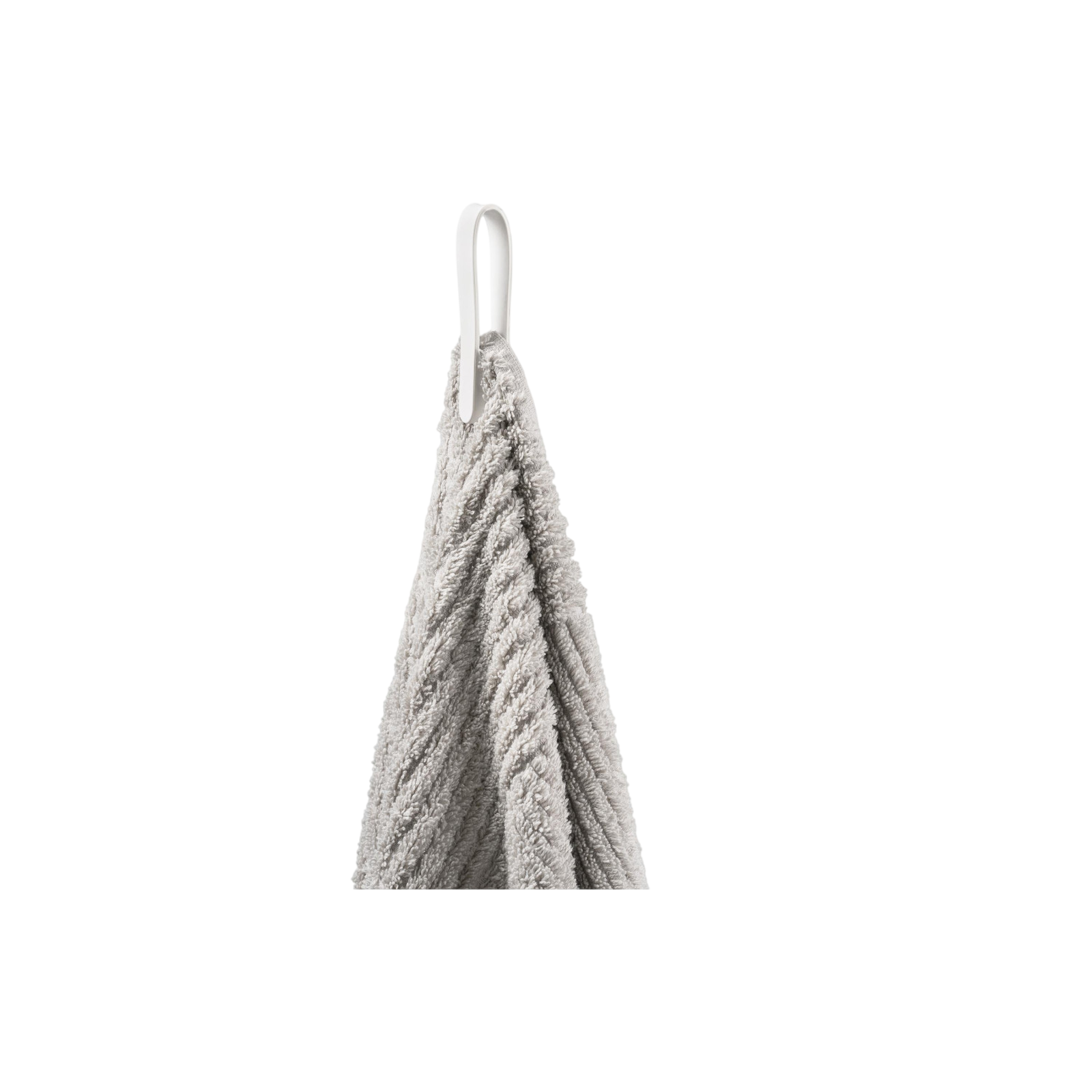 Loop towel rail 2 pieces, white