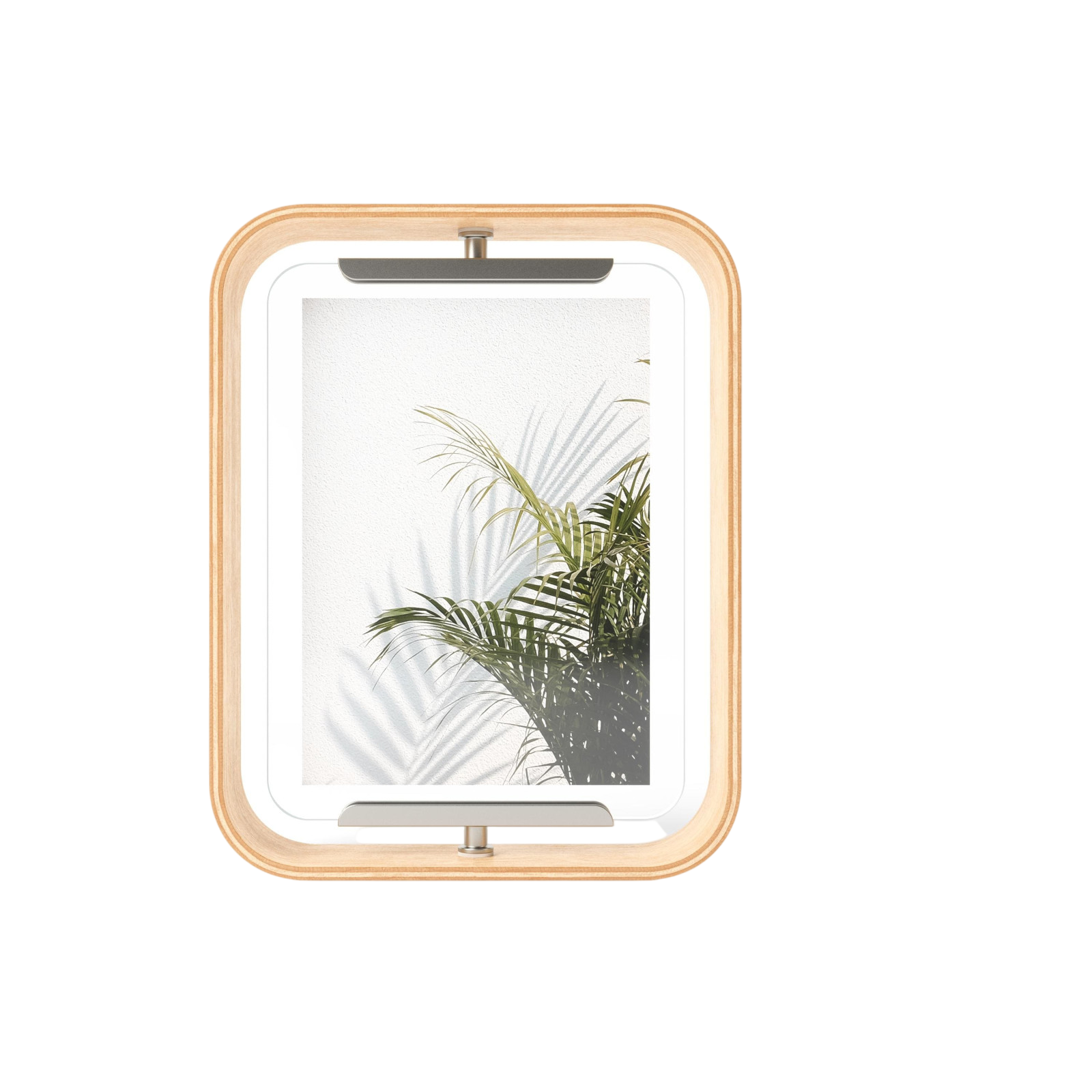 Bilderrahmen Bellwood, 13 x 8/10 x 15 cm, Nature/Transparent