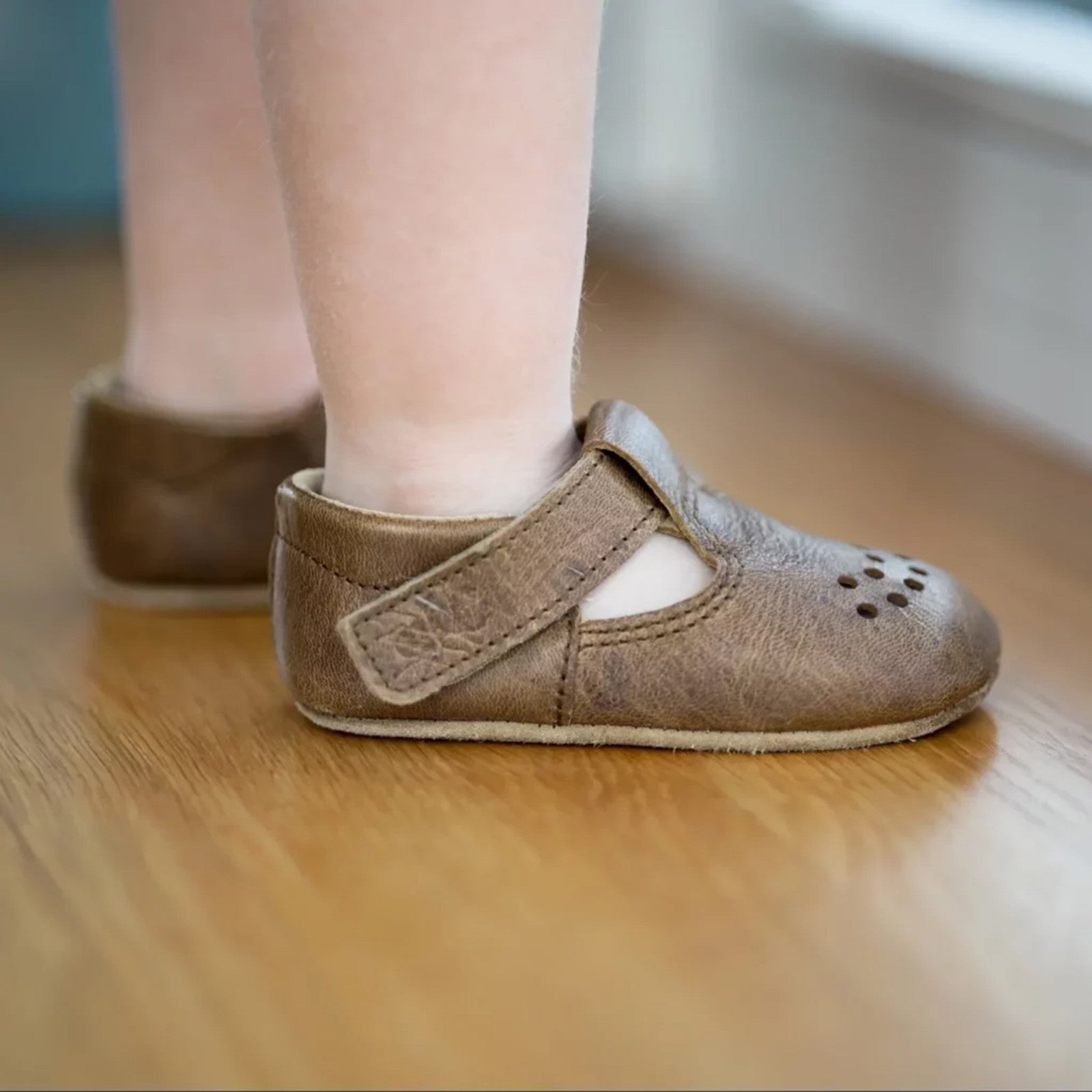 Baby Pre Walker shoes Ursin&Flurina oakbrown