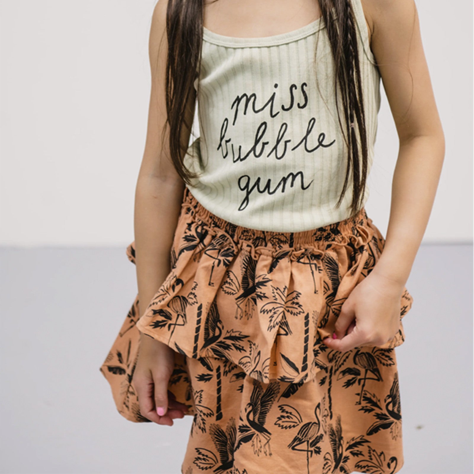 Rock Tropical Print Café