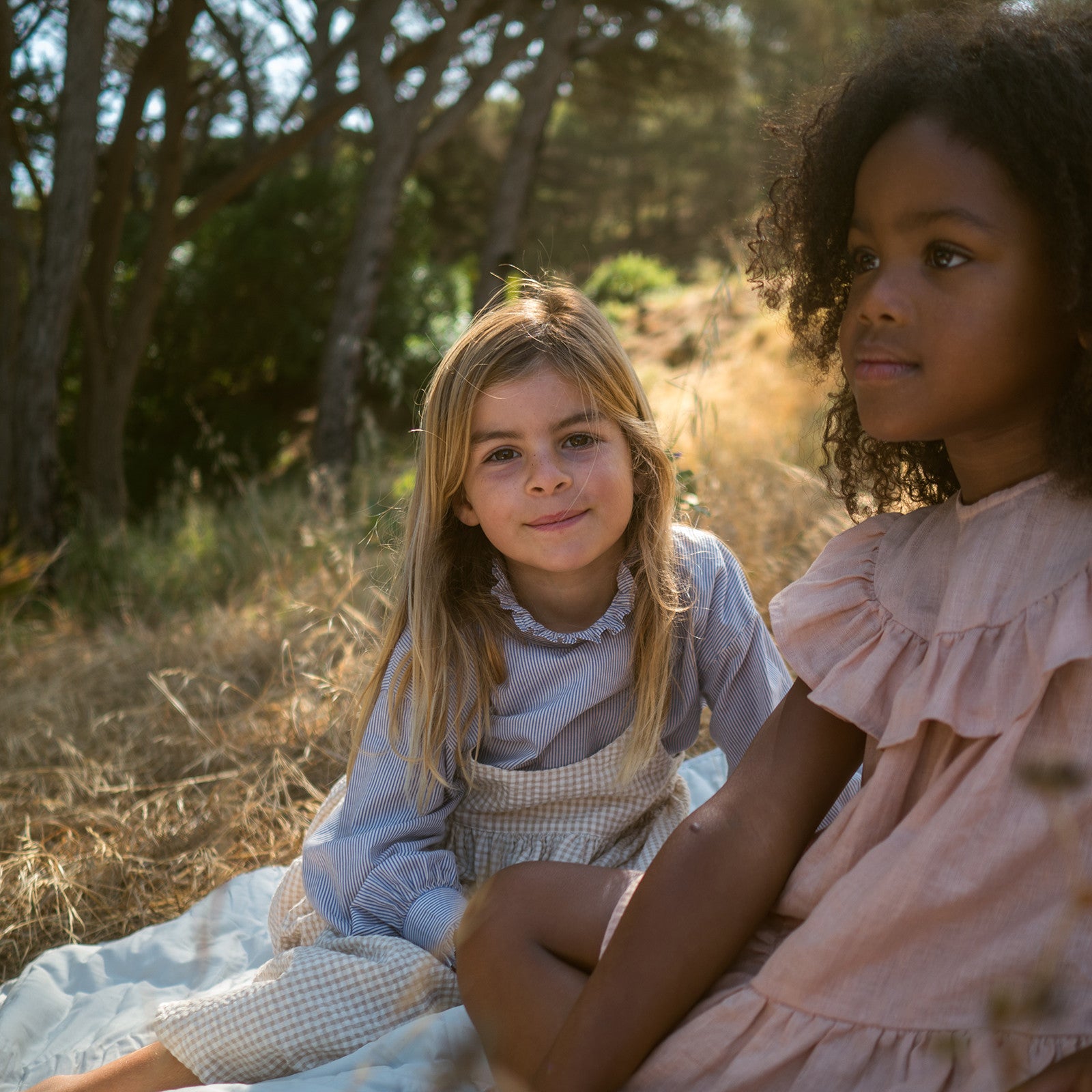 Blouse Tyra Bolich Blue Stripe