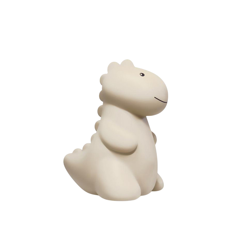 Nachtlampe Jéroom Dino LED, USB recharge Sand