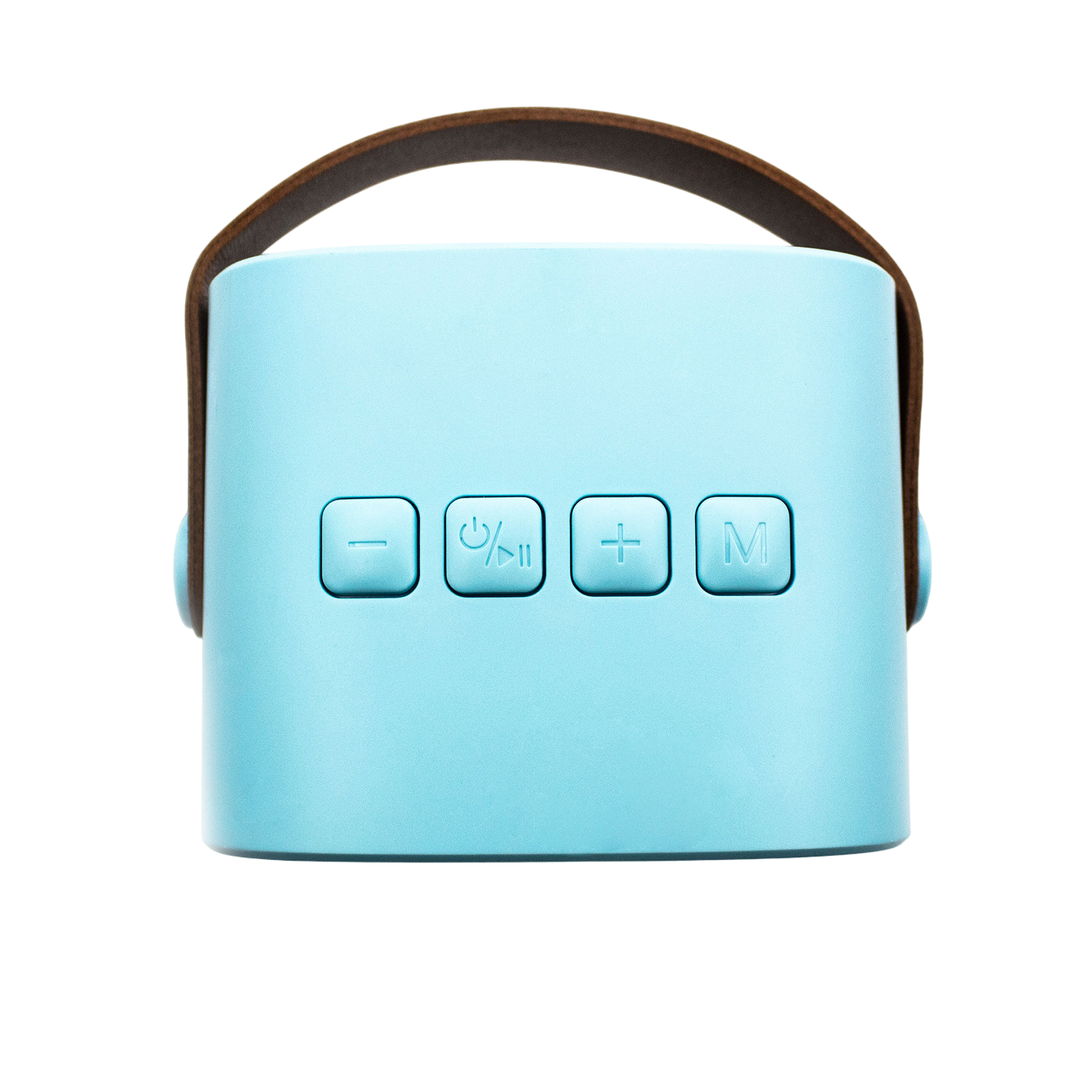 Wiederaufladbarer kabelloser Lautsprecher und Mikrofon Blue Pastel