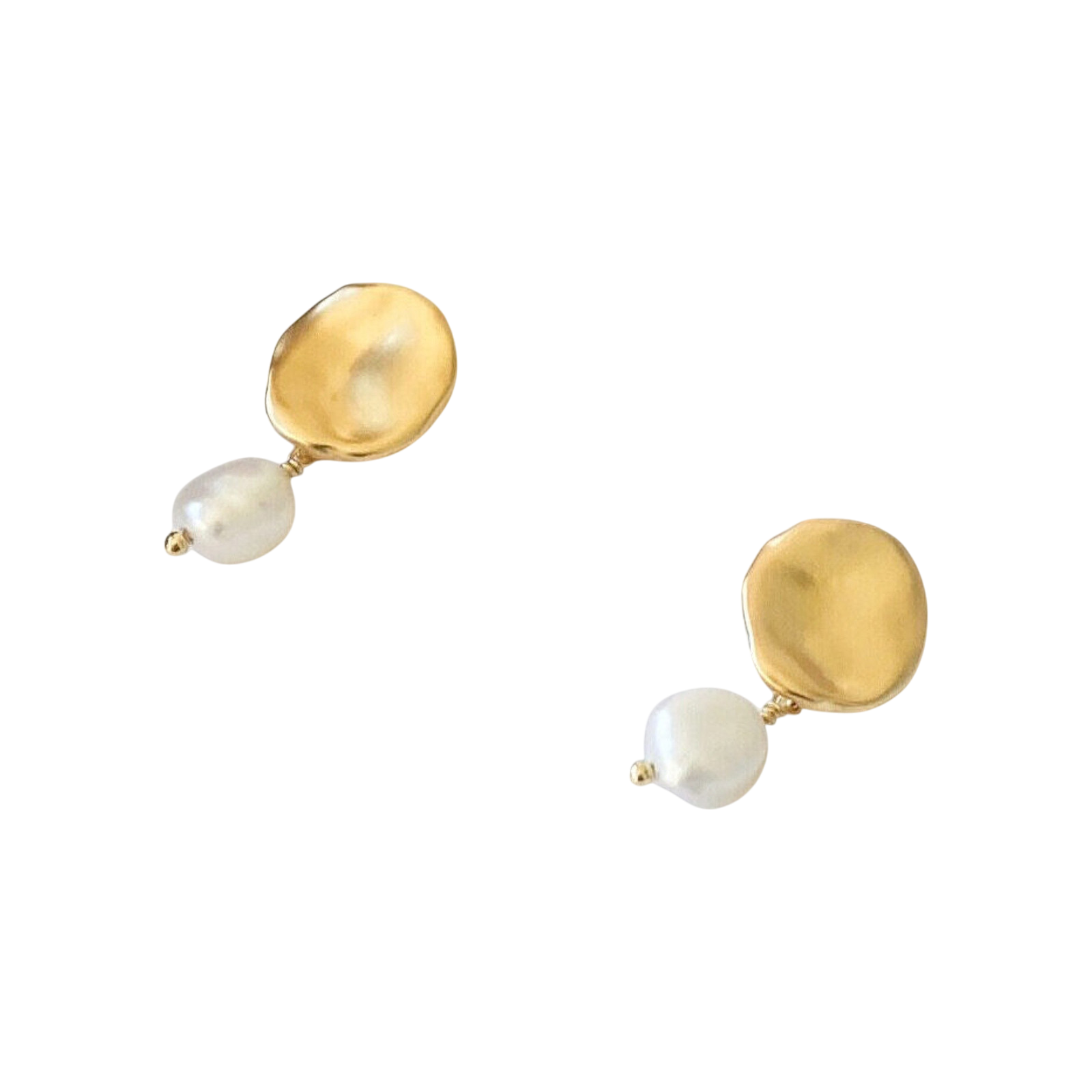 Clous d'oreille Perletta or
