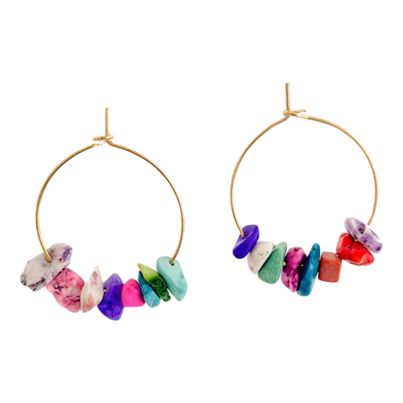 Kreolen Stone gemischt