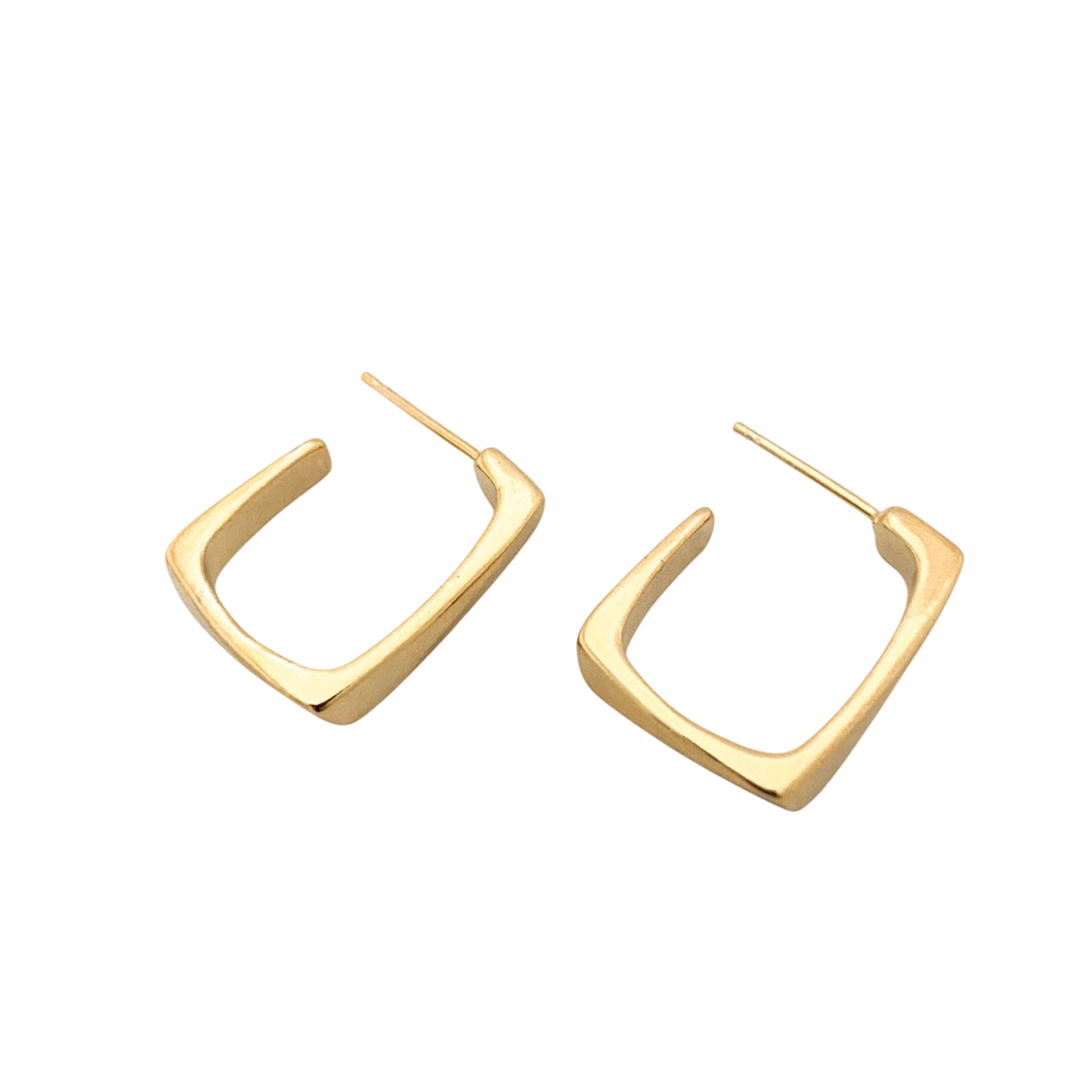 Ohrstecker Edge goldig