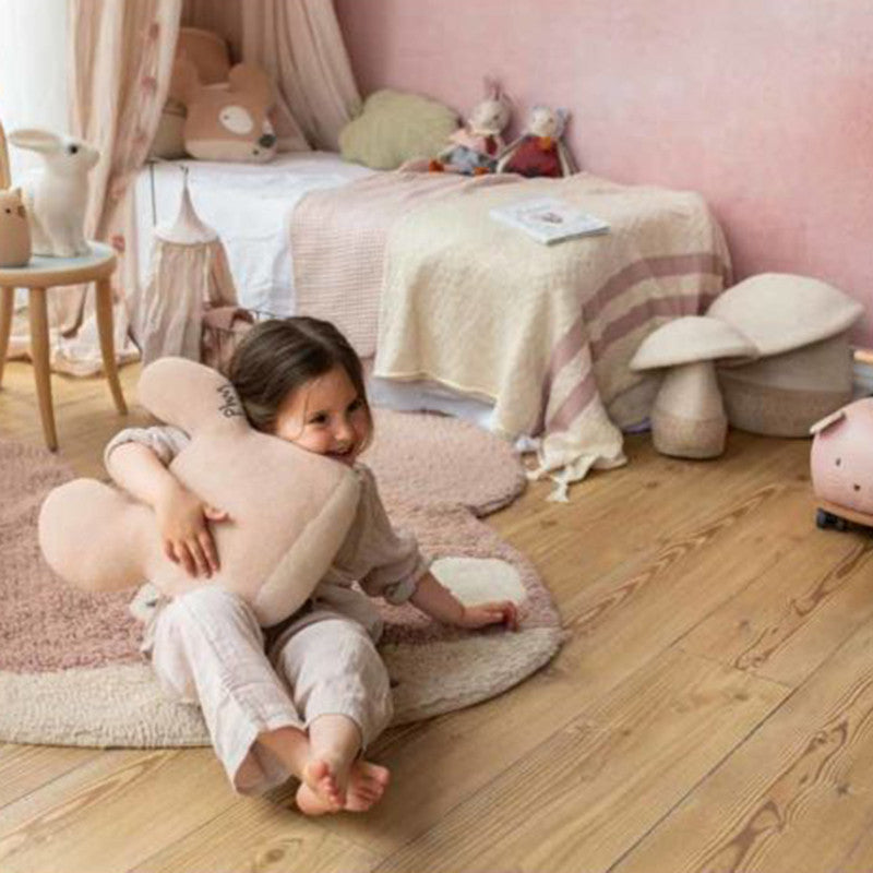 Coussin Miss Mighty rose