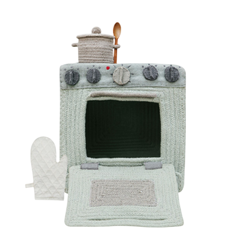 Textil-Spielküche Play Basket Blue Sage