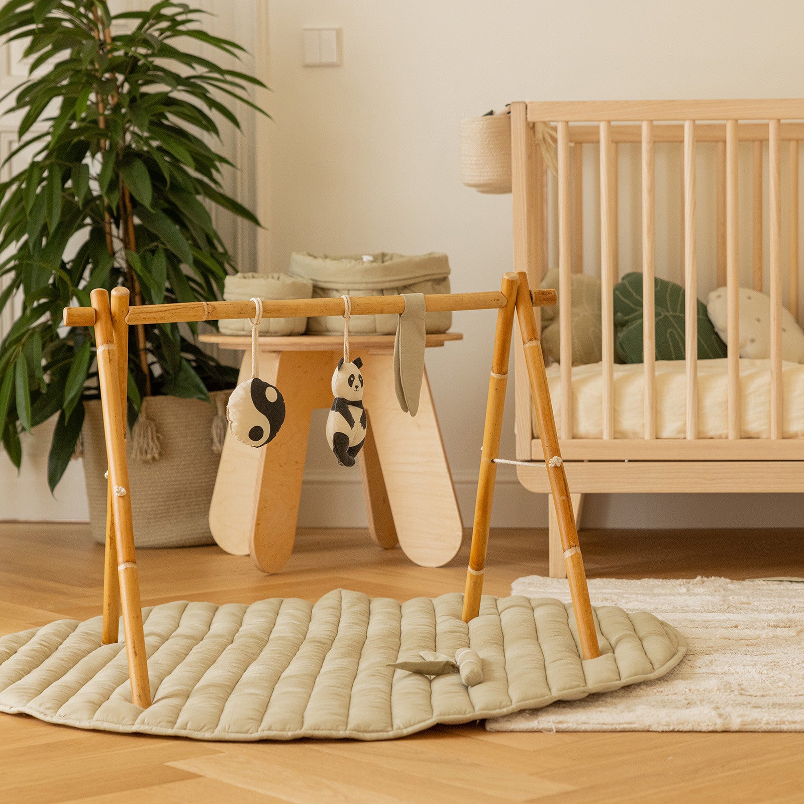 Bamboo Leaf play mat