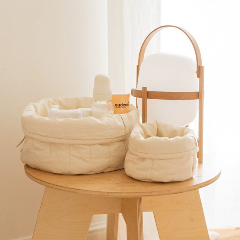 Storage basket set of 2 Bambie Natural