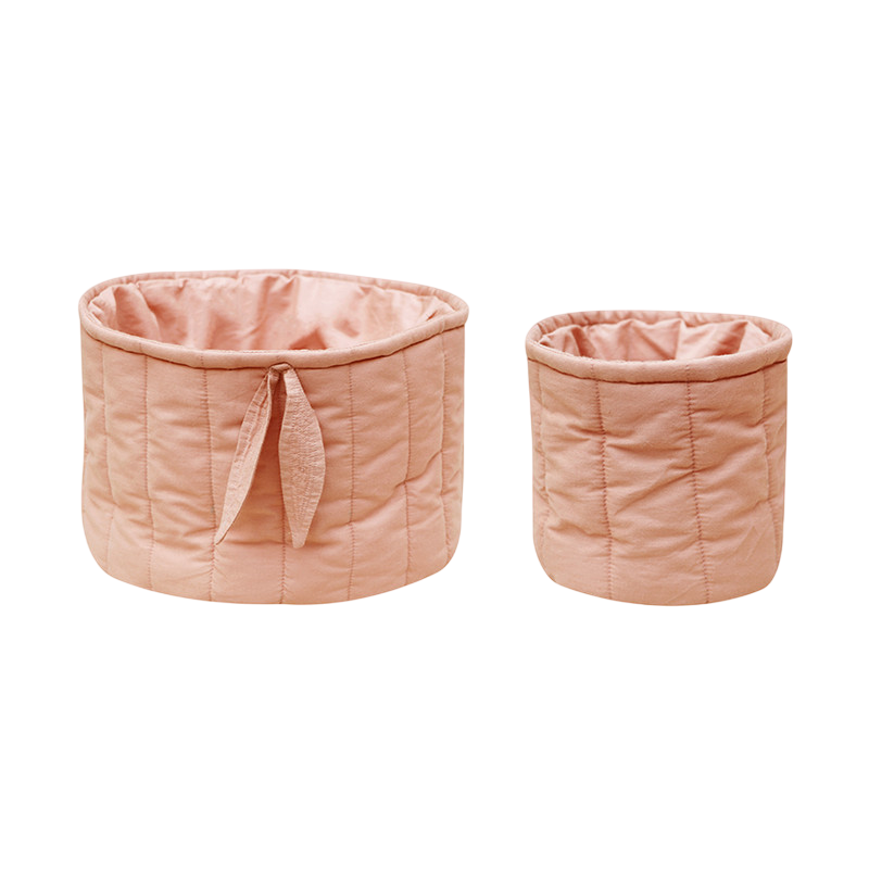 Aufbewahrungskorb 2er Set Bambie Vintage Nude