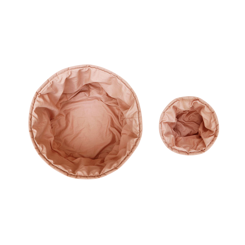 Aufbewahrungskorb 2er Set Bambie Vintage Nude