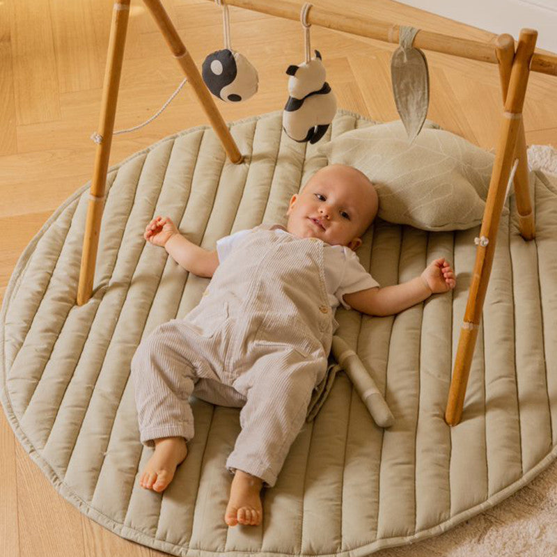 Rasselspielzeug Aufhänger 3er Set Panda