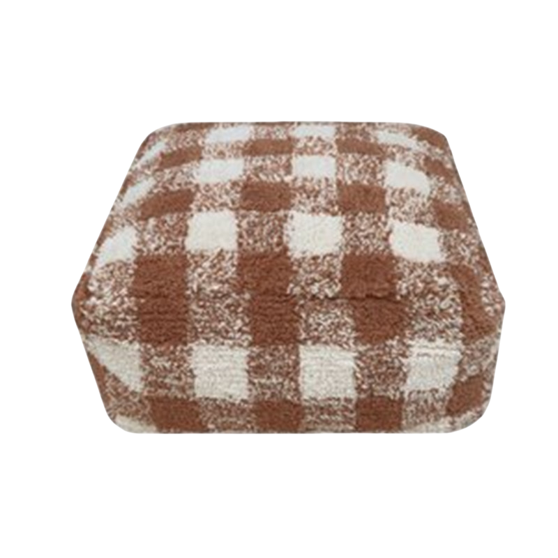 Seat cushion Vichy Toffee
