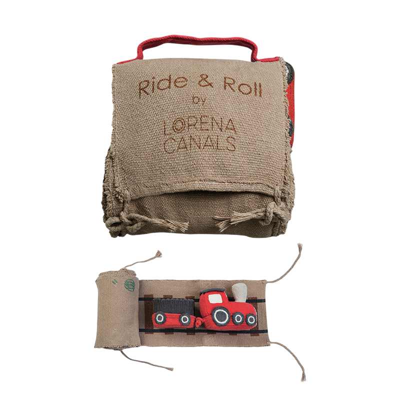 Ride & Roll Train soft toy