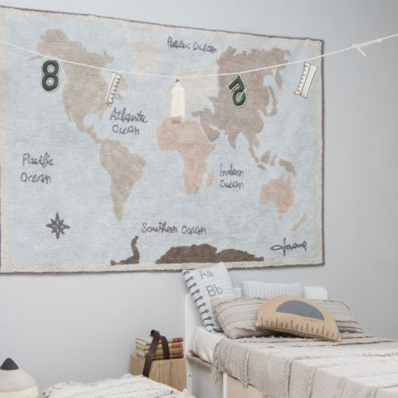 Tapis Vintage Map - XL