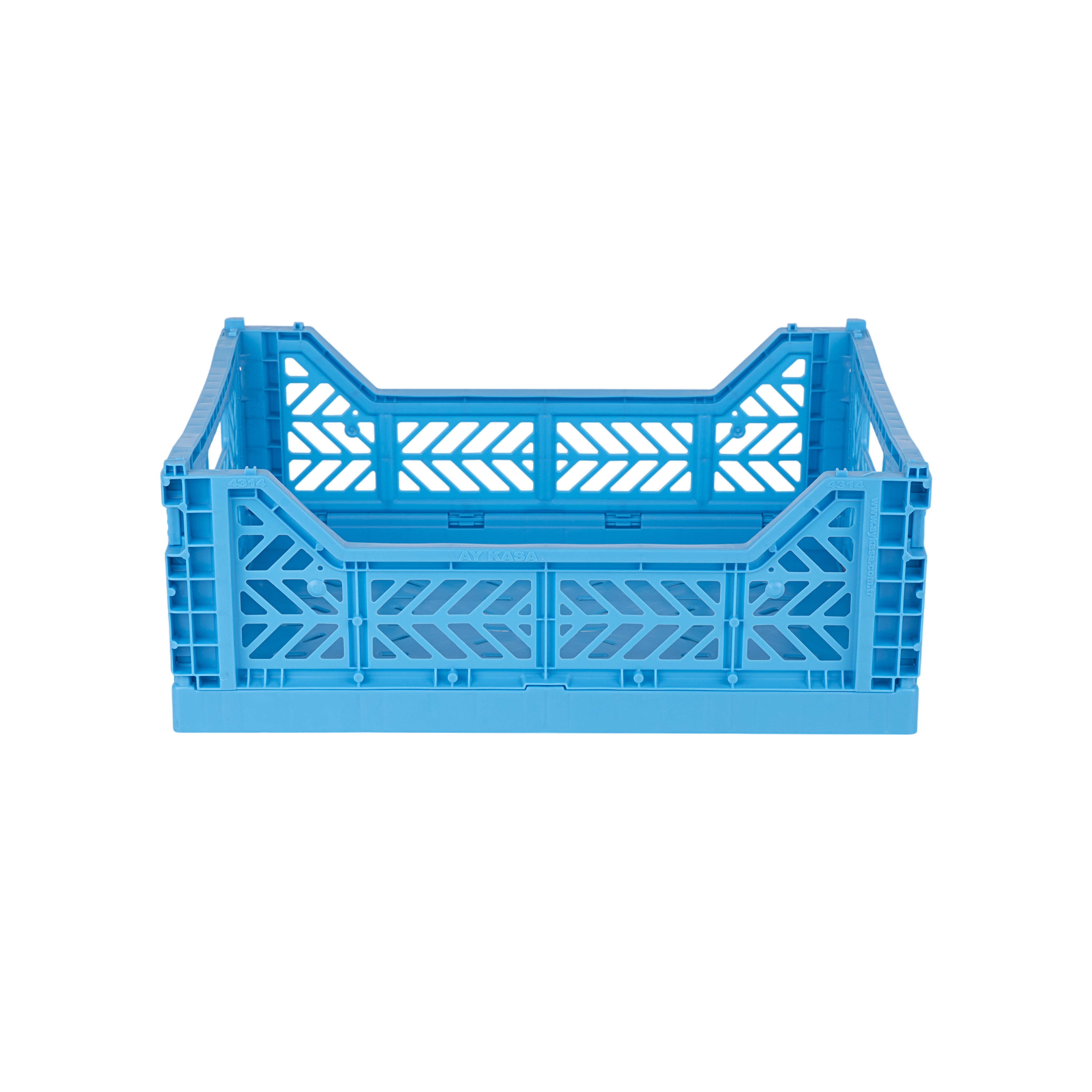 Midi Turquoise storage basket