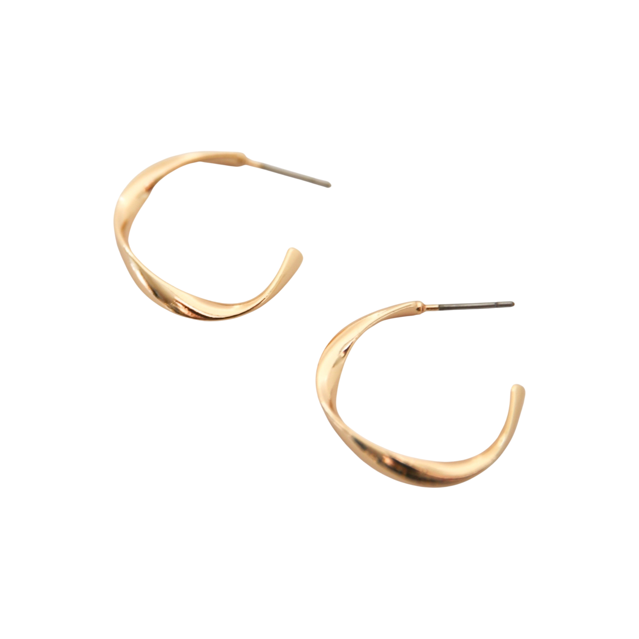 Boucles d'oreilles Loop doré