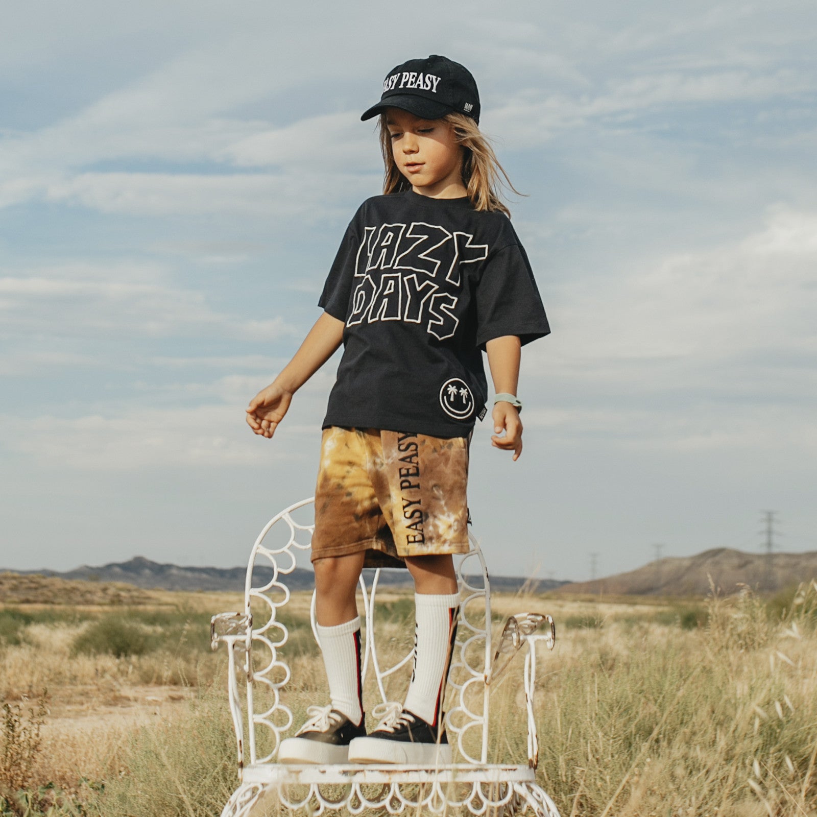 Shorts Easy Peasy Tie Dye Board Strom