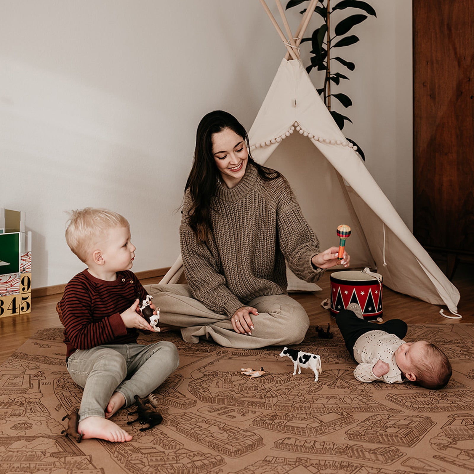 Play mat small 100x135 cm