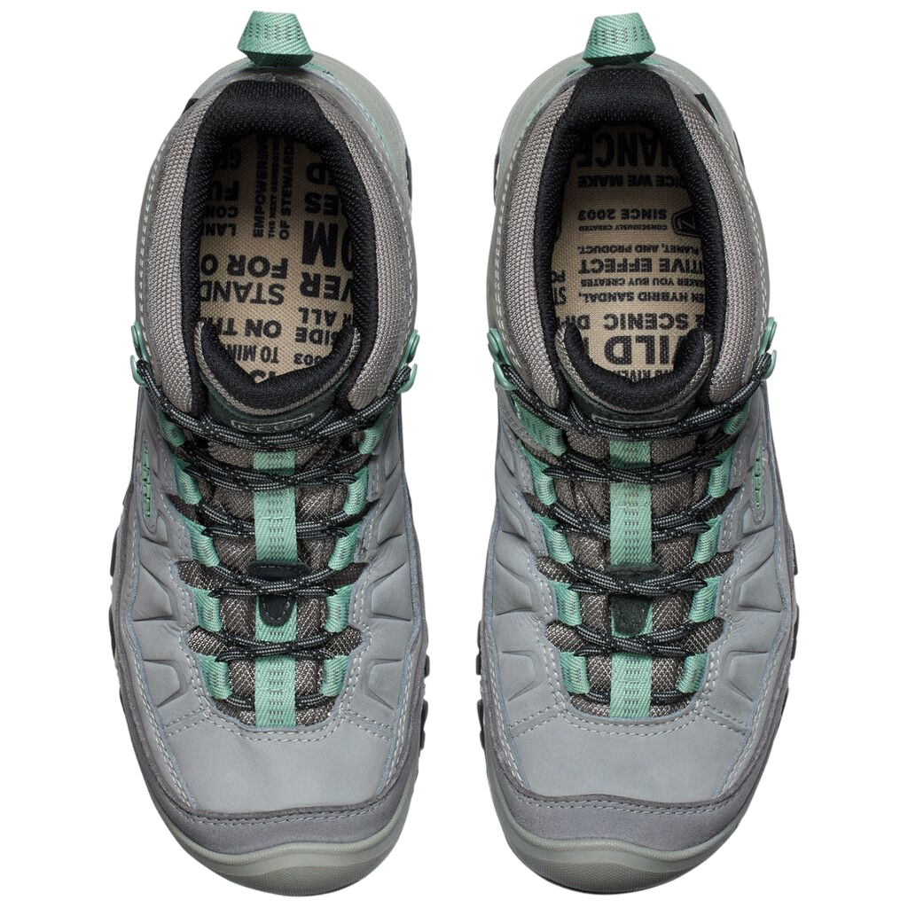 Wanderschuhe Targhee IV Mid WP Alloy/Granite Green