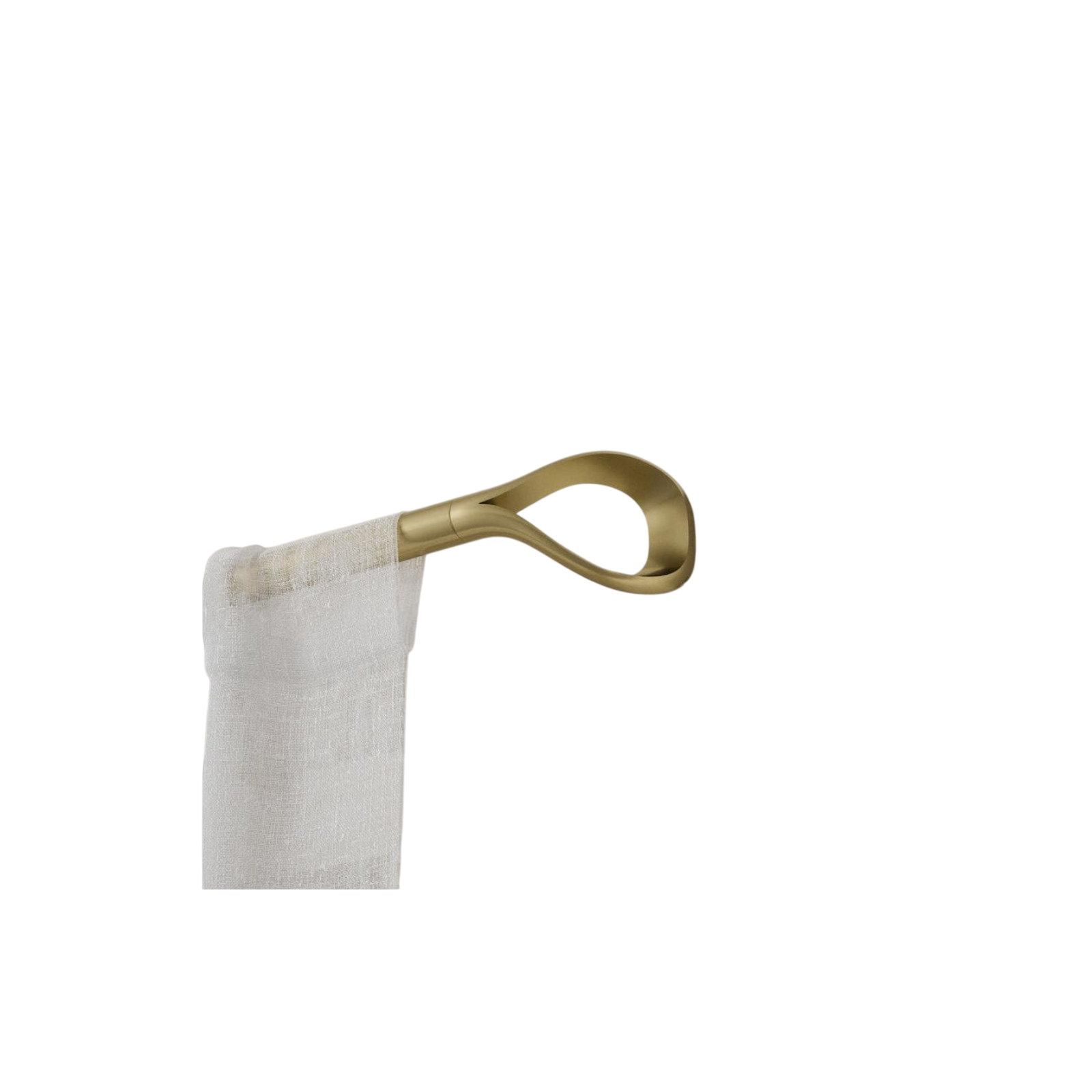 Curtain rail Loop 107-306 cm, gold