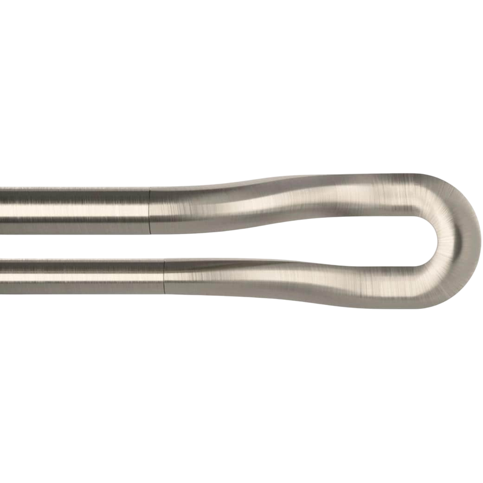 Tringle à rideaux Midnight 107-305 cm, acier inoxydable