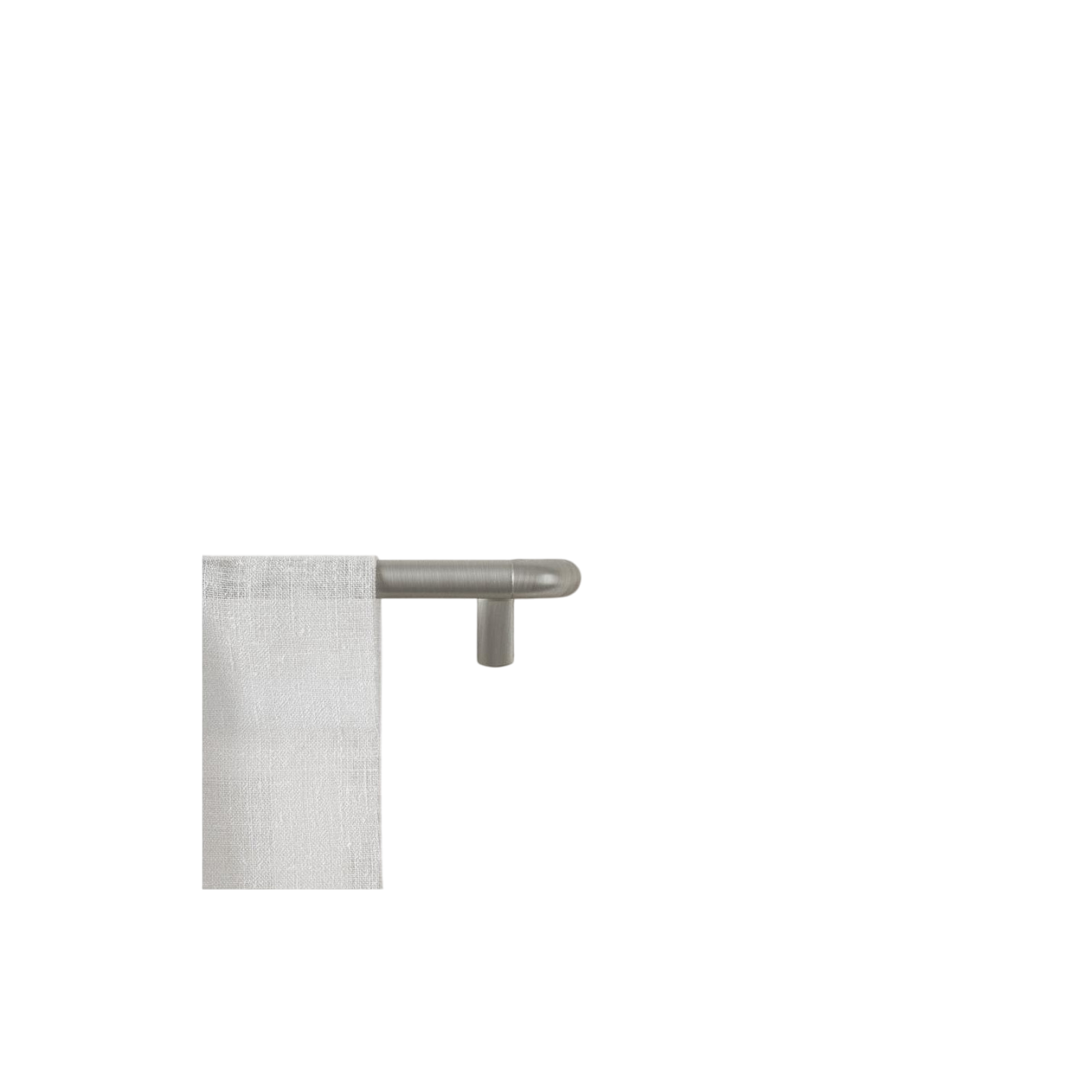 Tringle à rideaux Twilight 76-213 cm, nickel