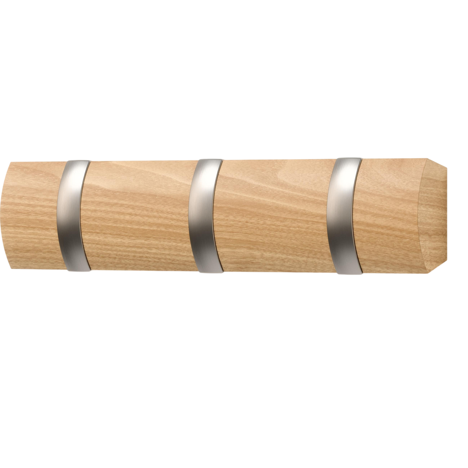 Portemanteau Flip 30 x 6 x 3 cm, Nature