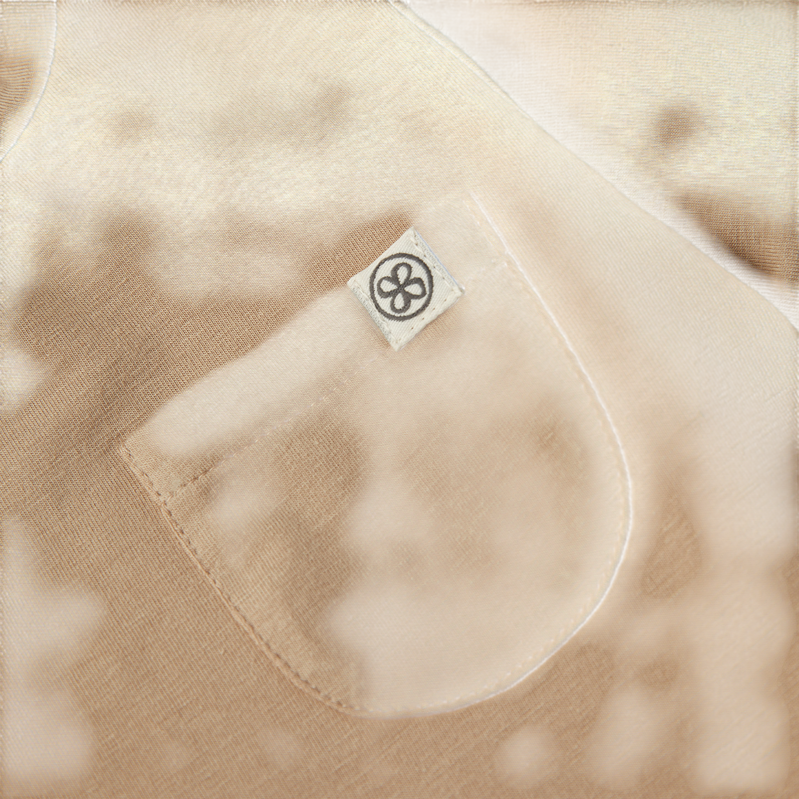 T-shirt bébé manches longues UVP 50+ Peanut Brown