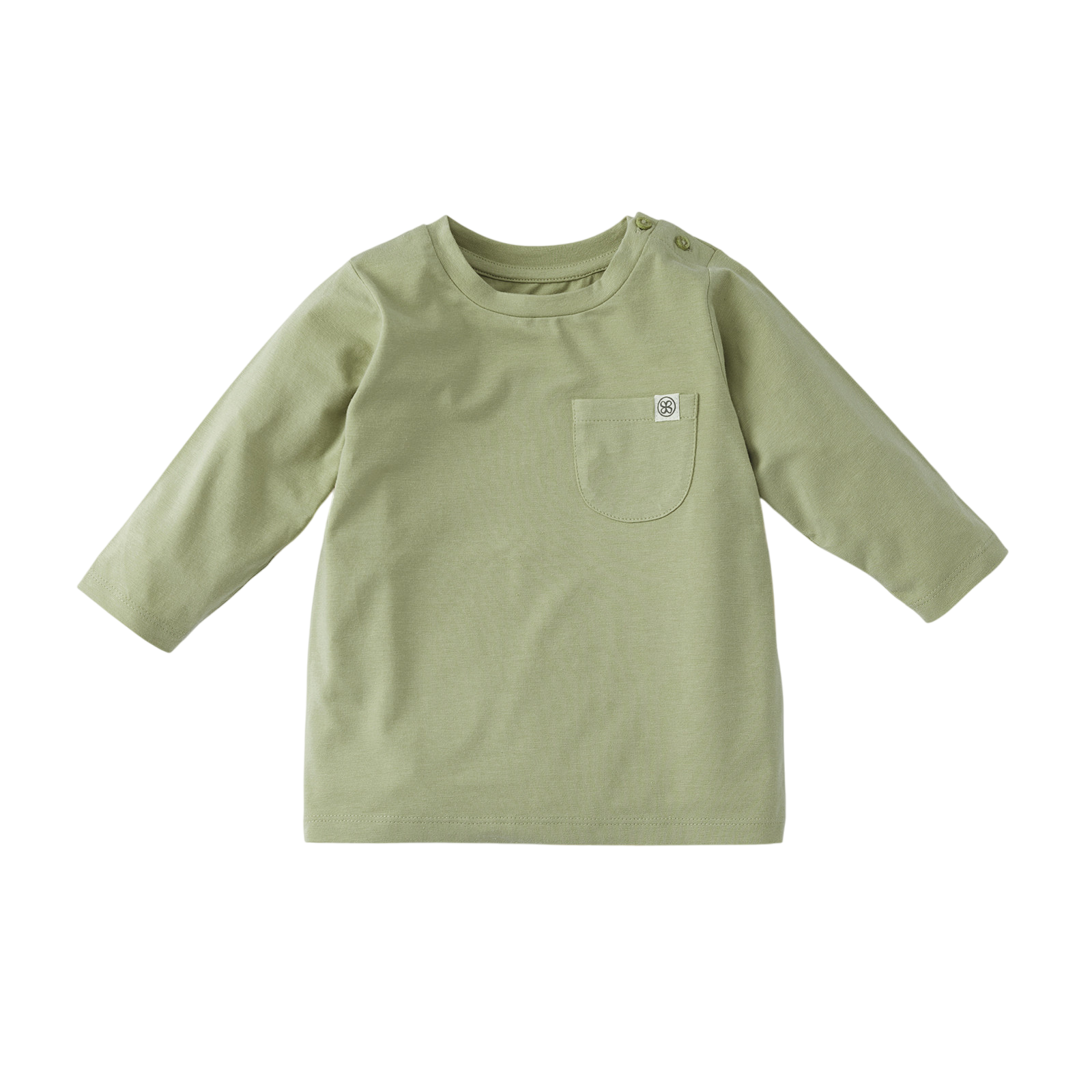 Baby Langarmshirt UVP 50+ Olive Green