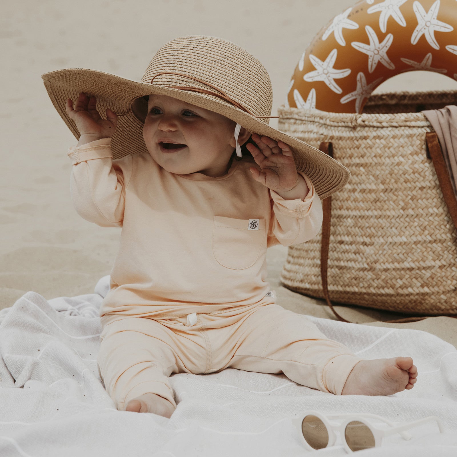 Pantalon bébé UVP 50+ Peachy Summer