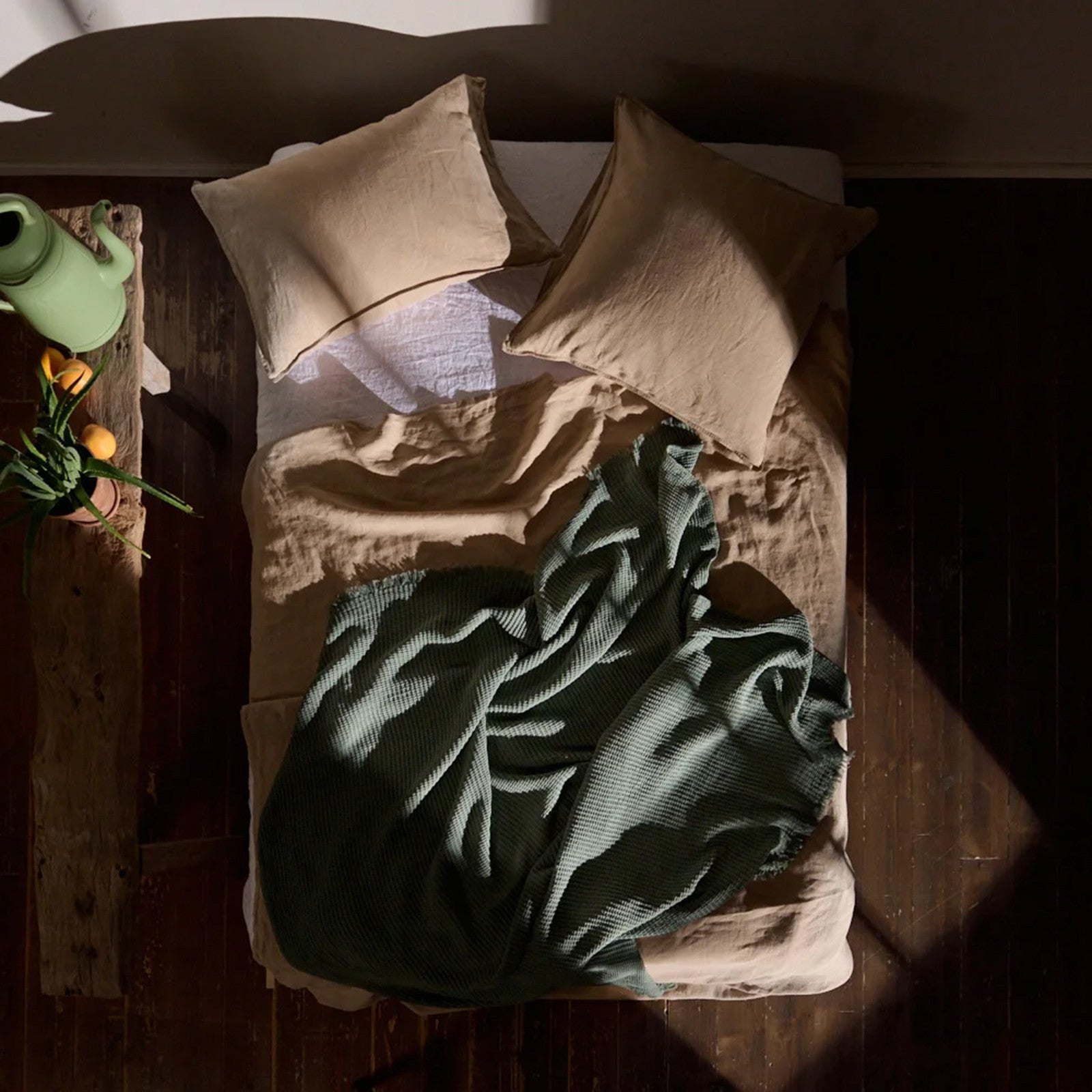 Linus Oberleintuch uni oat 170x270 cm