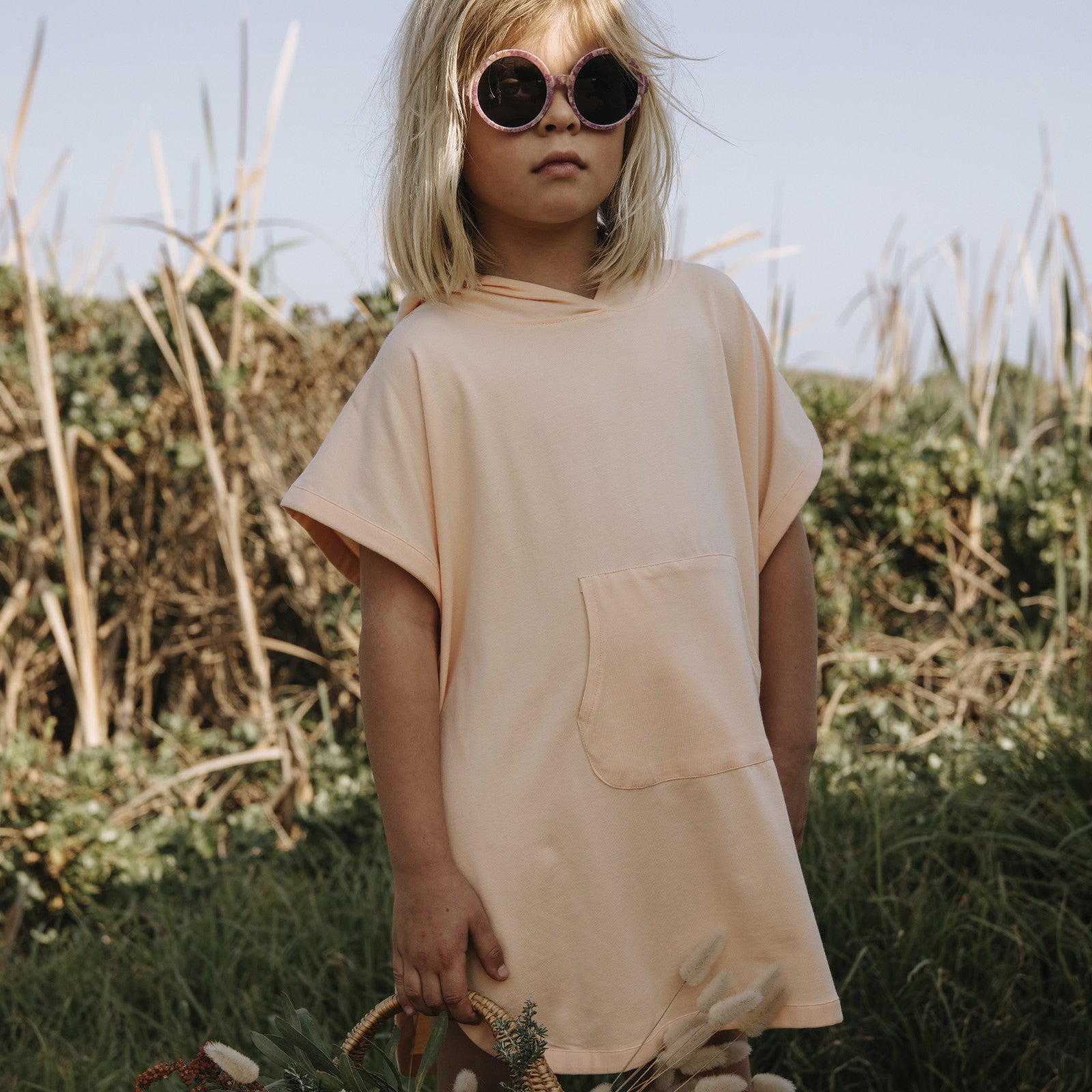 UV Poncho Peachy Summer