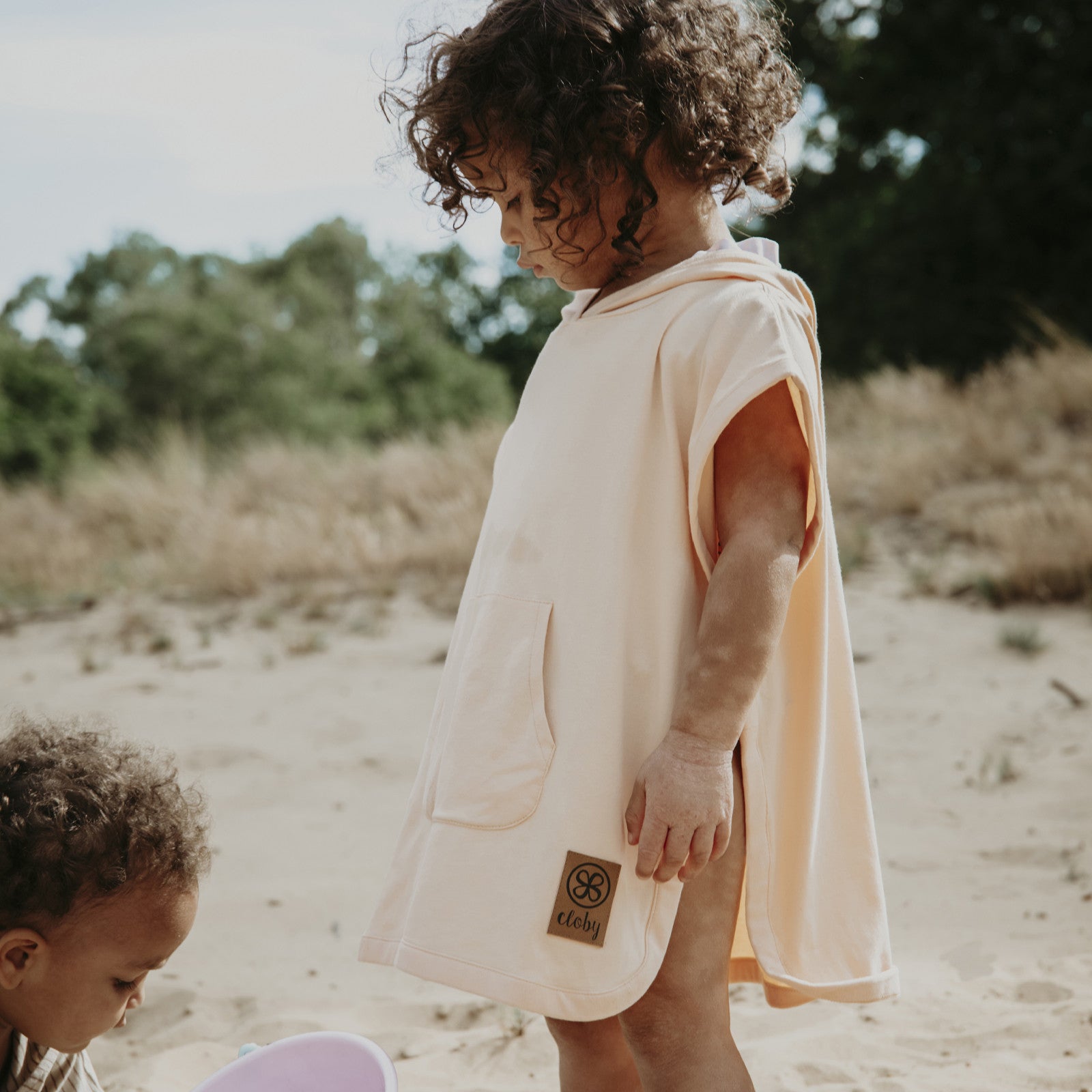 UV Poncho Peachy Summer