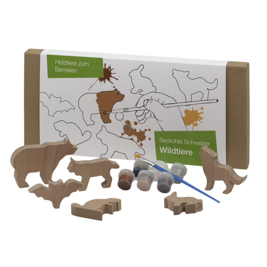 Animal assortment Wild animals to paint_