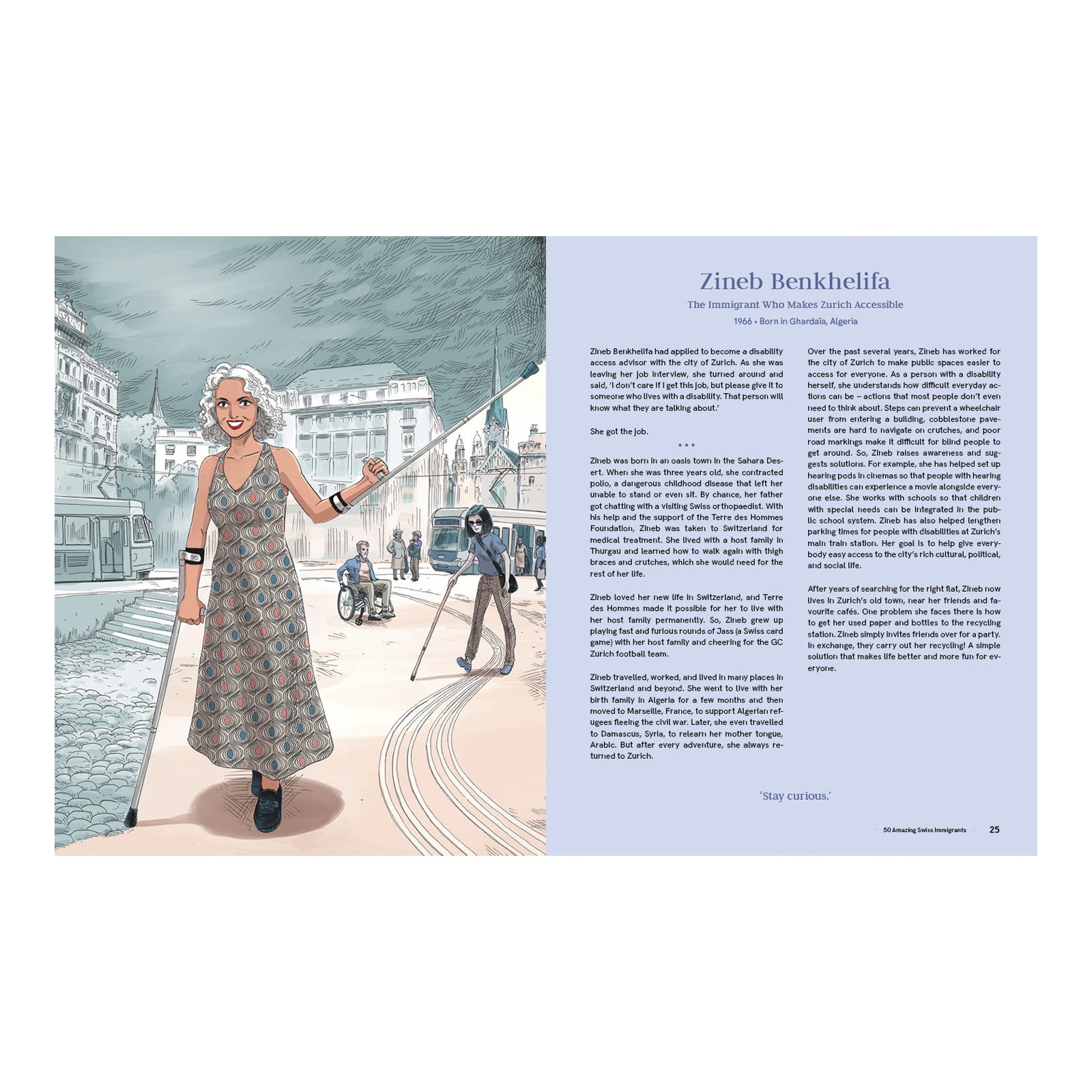 Book 50 Amazing swiss immigrants