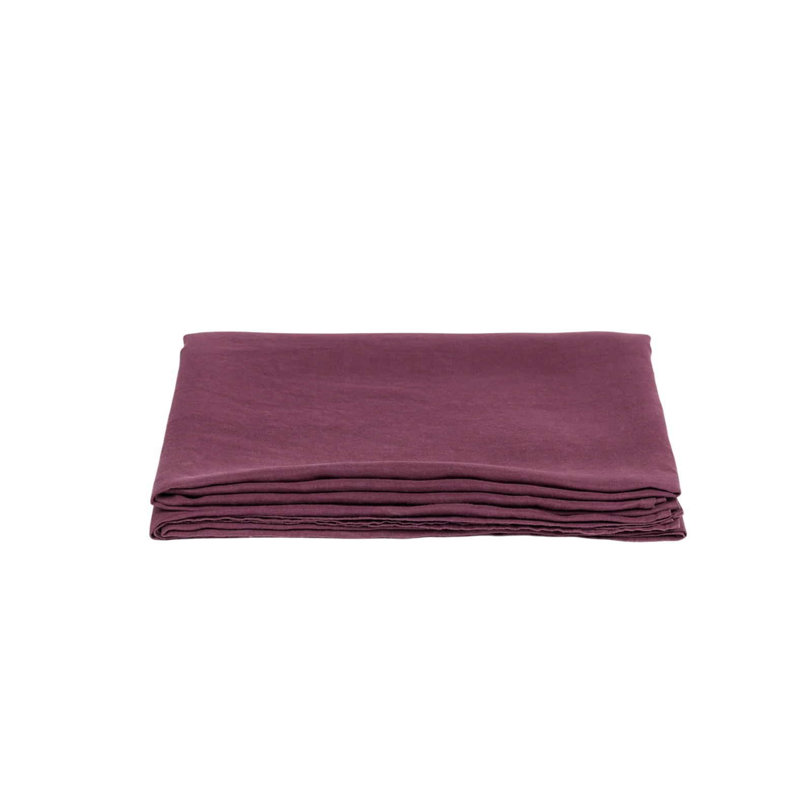 Linus drap de dessus uni plum 170x270 cm