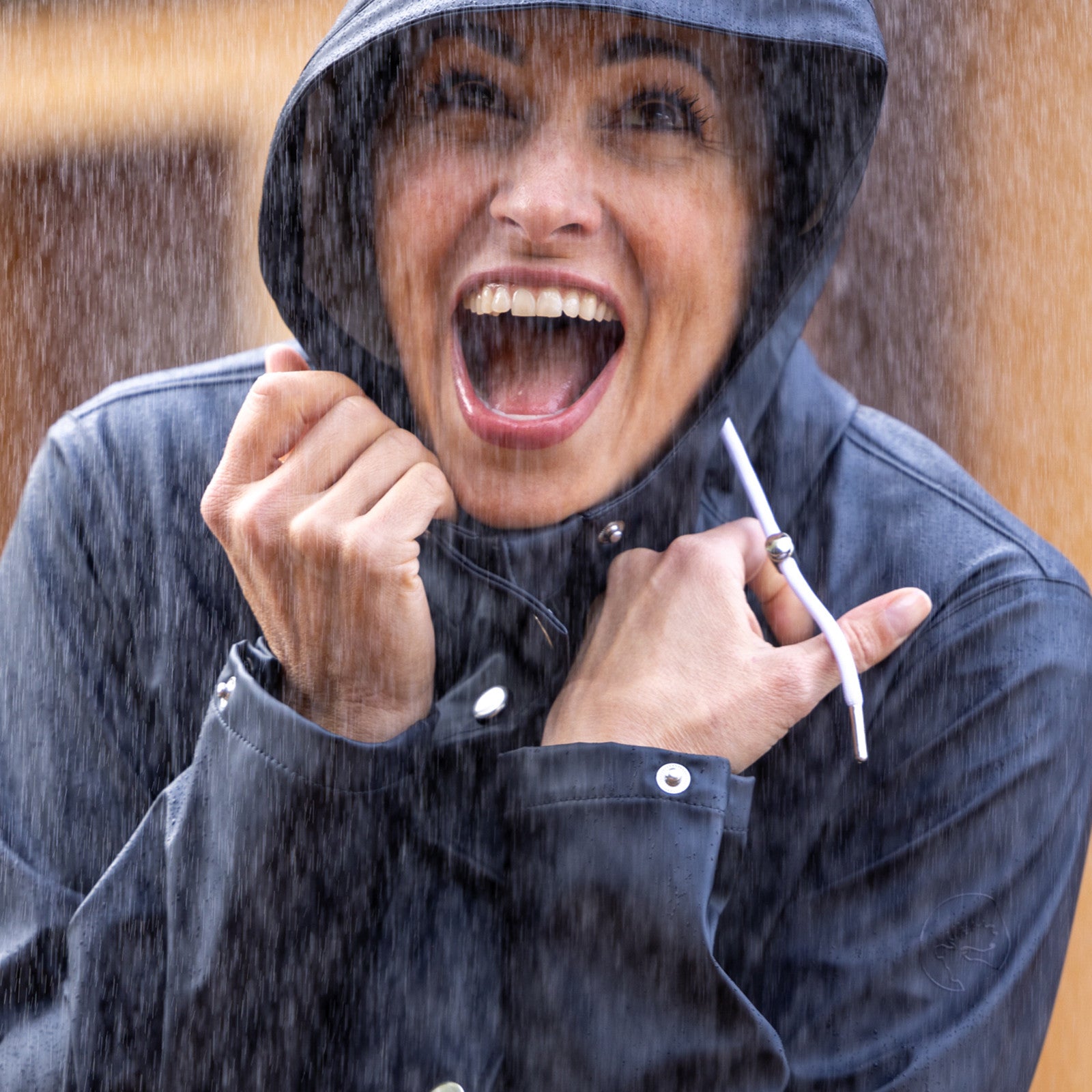 Frauen Regenjacke Vera dark navy