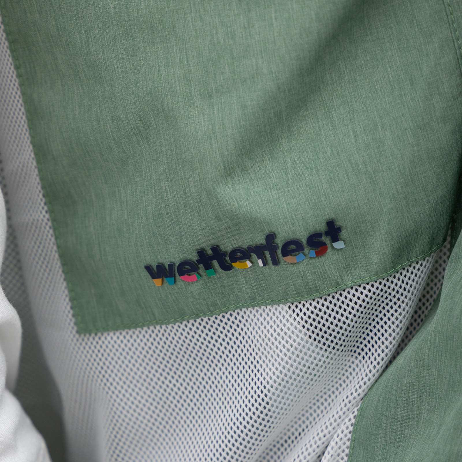 Veste de pluie pour femme Pixie hedge green mélange