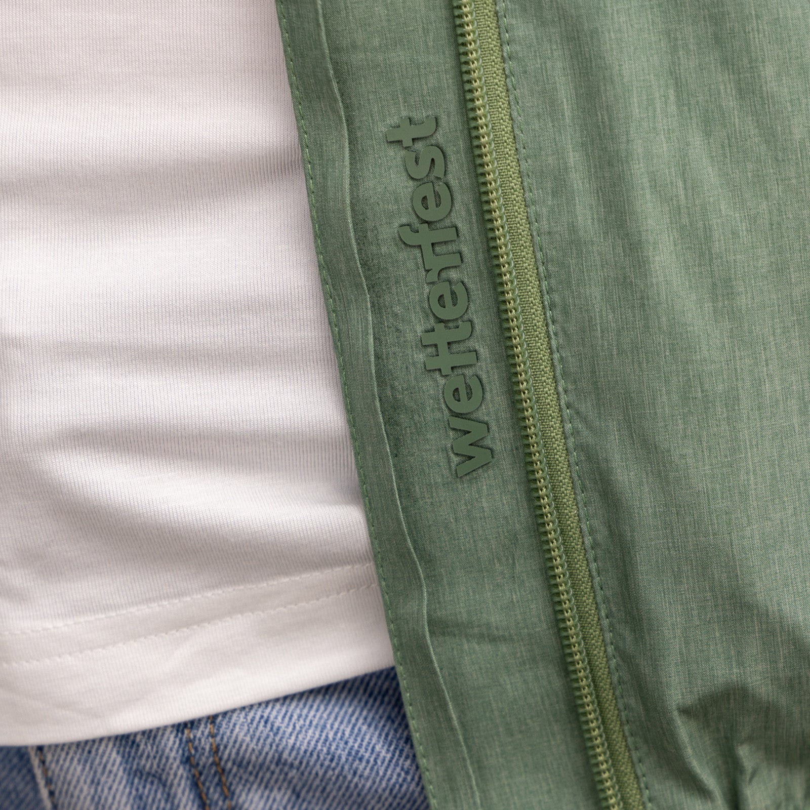 Veste de pluie pour femme Pixie hedge green mélange