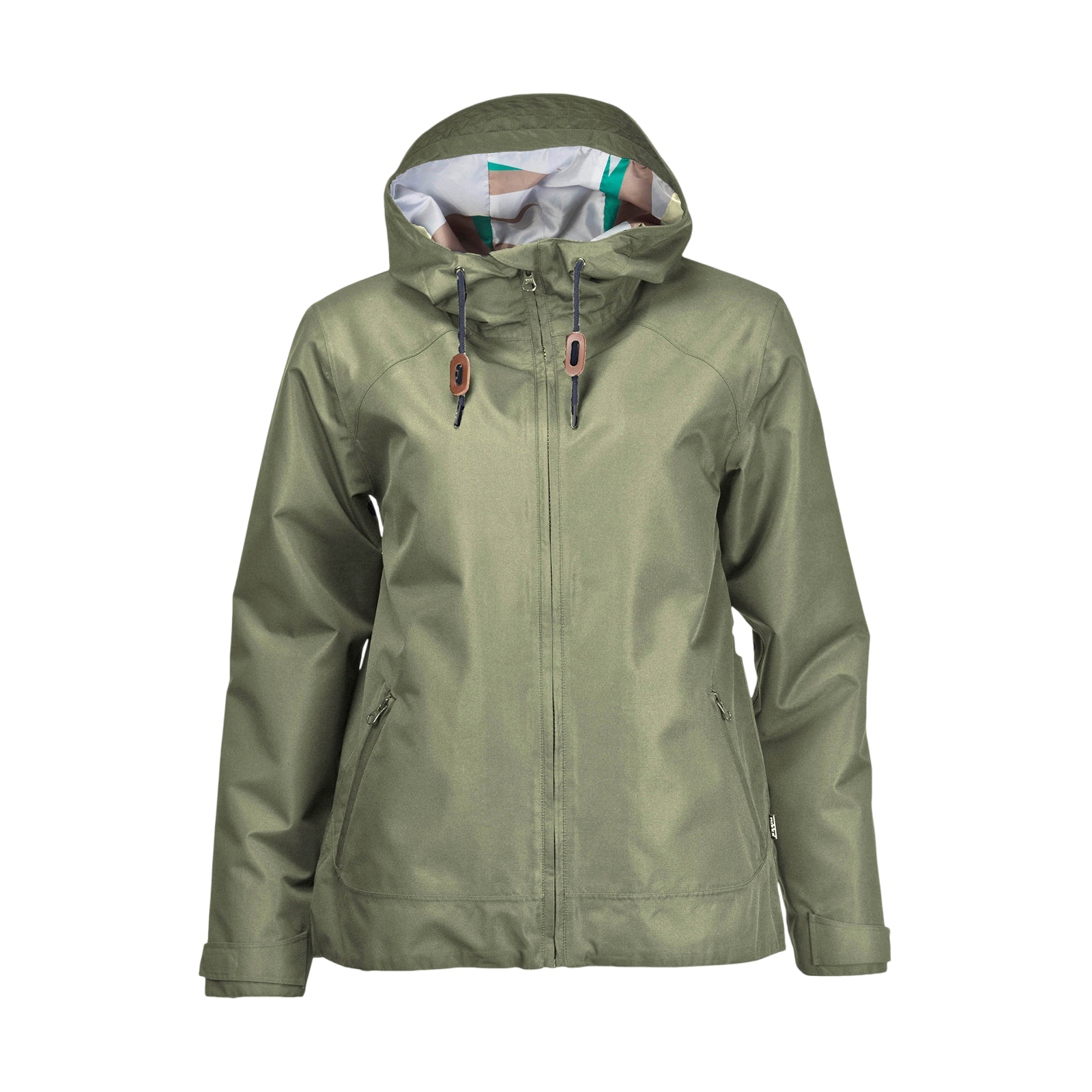Veste de pluie pour femme Gemma ivy green
