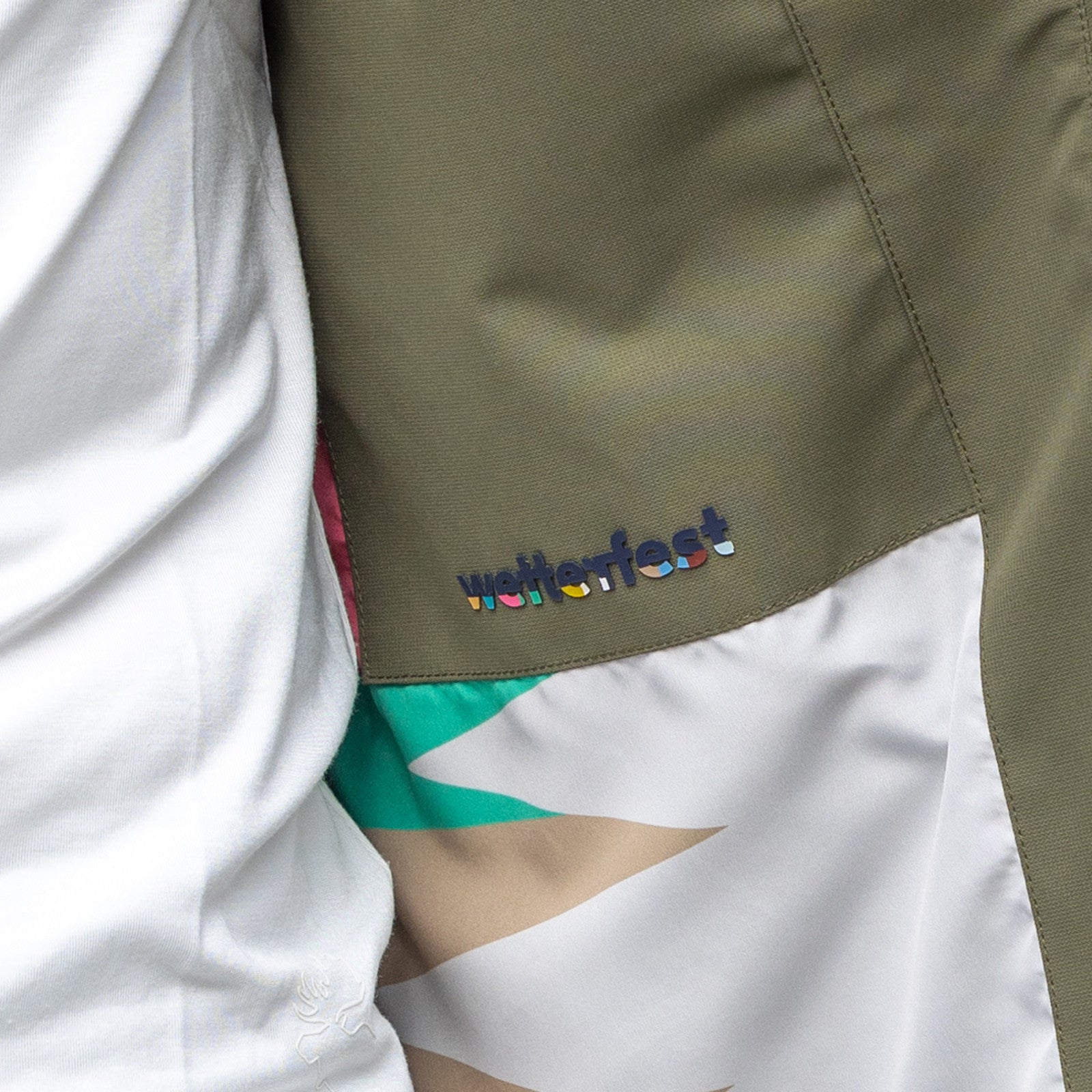 Veste de pluie pour femme Gemma ivy green