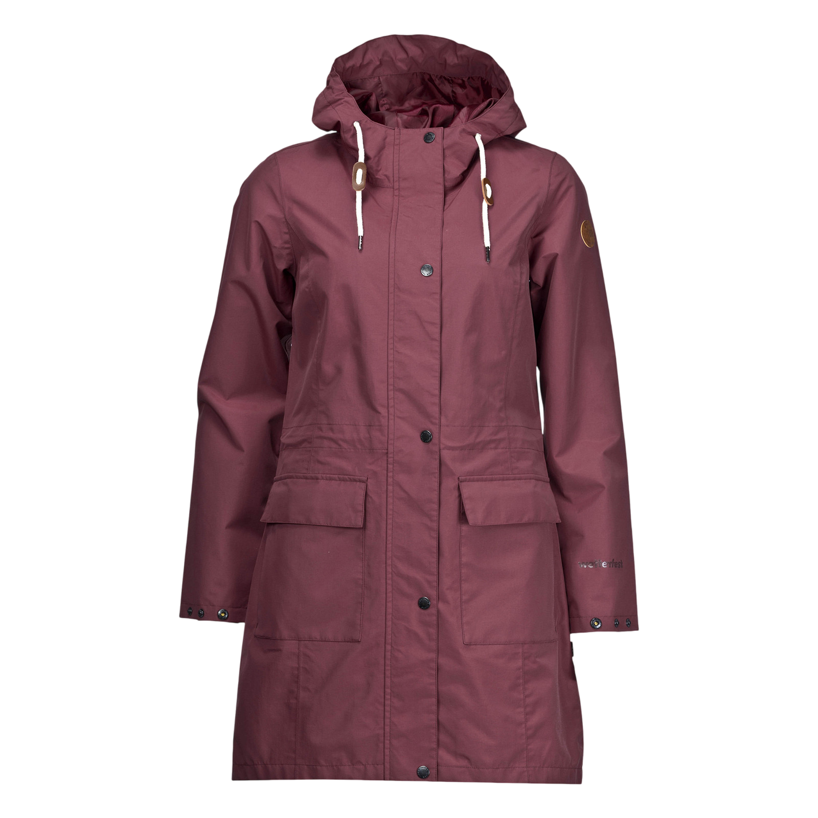 Frauen Regenmantel Letti catawba grape