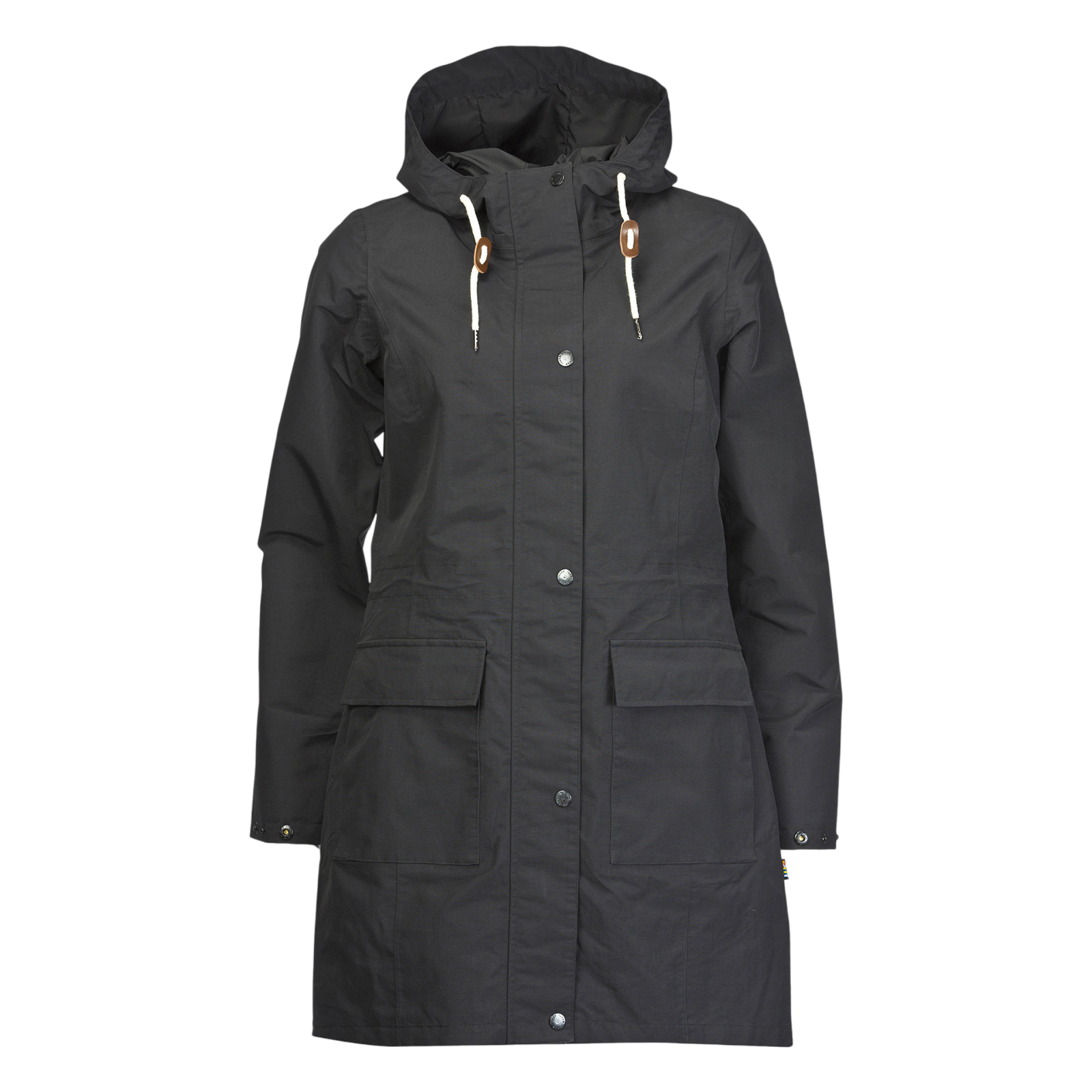 Manteau de pluie pour femme Letti black