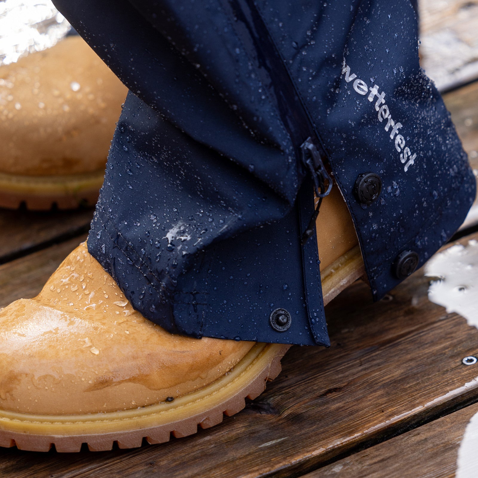 Frauen Regenhose Della dark navy