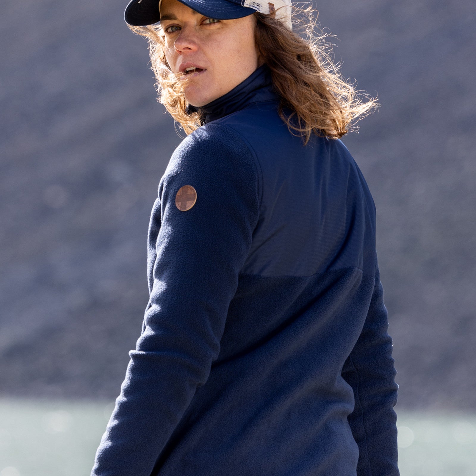 Veste polaire femme Naira total eclipse